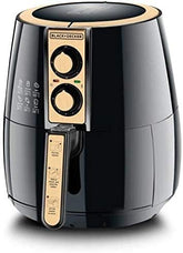 Black+Decker, Air Fryer Performance Range Aero Fry, Black/Gold, 4 Litres, AF300-B5M